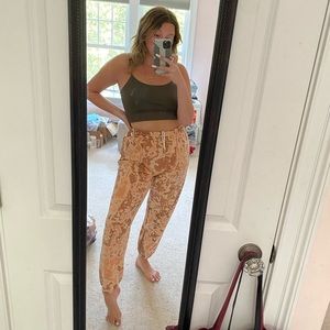 HOMEMADE TIE DYE sweatpants